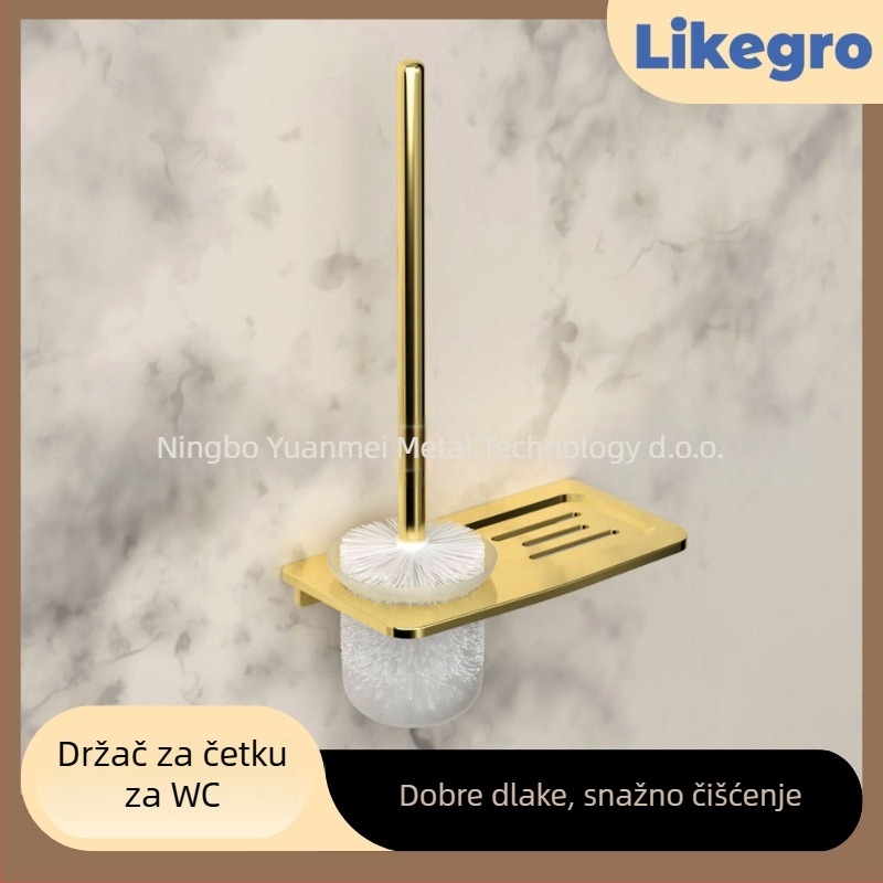 Držač za ručnike od aluminijske legure, zidni kupaonski set marke Lanke — pristupačan luksuz, setovi od 2 do 6 komada