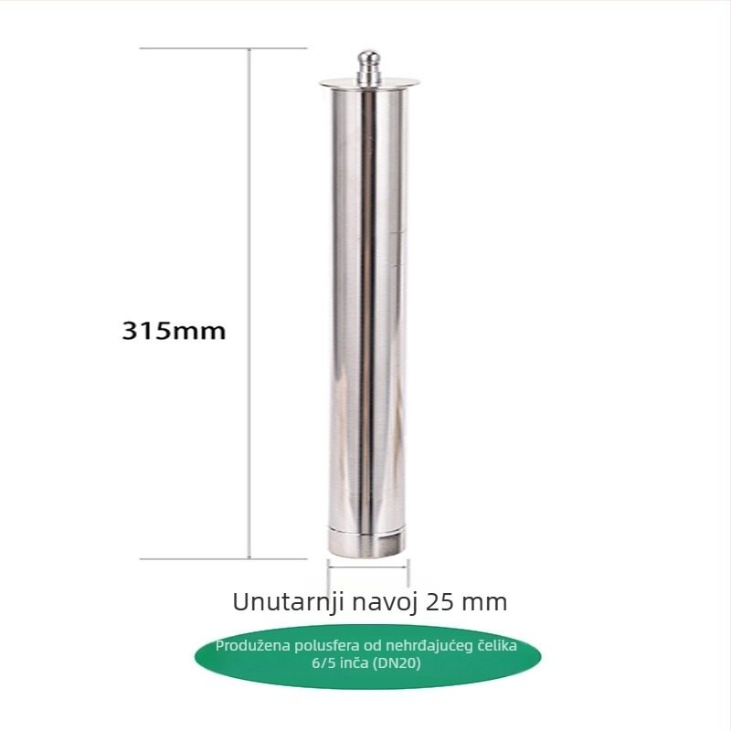 Fontana raspršiva glava – Podešavajuća gljiva-hemisferna forma, bakar i nehrđajući čelik, zidno prskanje, vrt i krajolik (Šifra 0200)