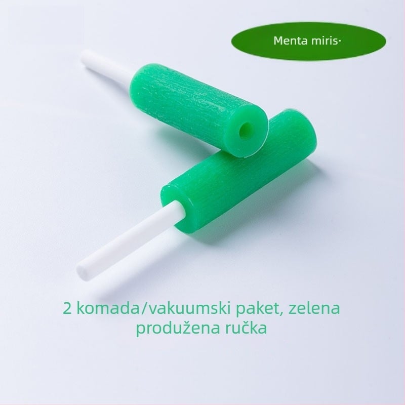 Ortodontska šuplja žvakaća štapić od silikona, za odrasle, voćni miris, pakiranje 1000 kom.