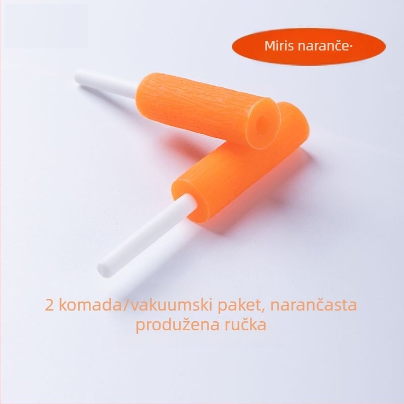 Ortodontska šuplja žvakaća štapić od silikona, za odrasle, voćni miris, pakiranje 1000 kom.