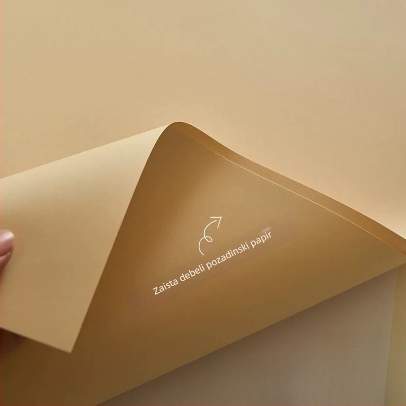 Fotografski pozadinski papir za still life rekvizite s kartonskom podlogom (na skladištu)