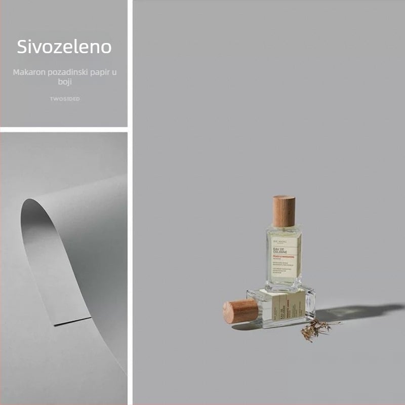 Fotografski pozadinski papir za still life rekvizite s kartonskom podlogom (na skladištu)