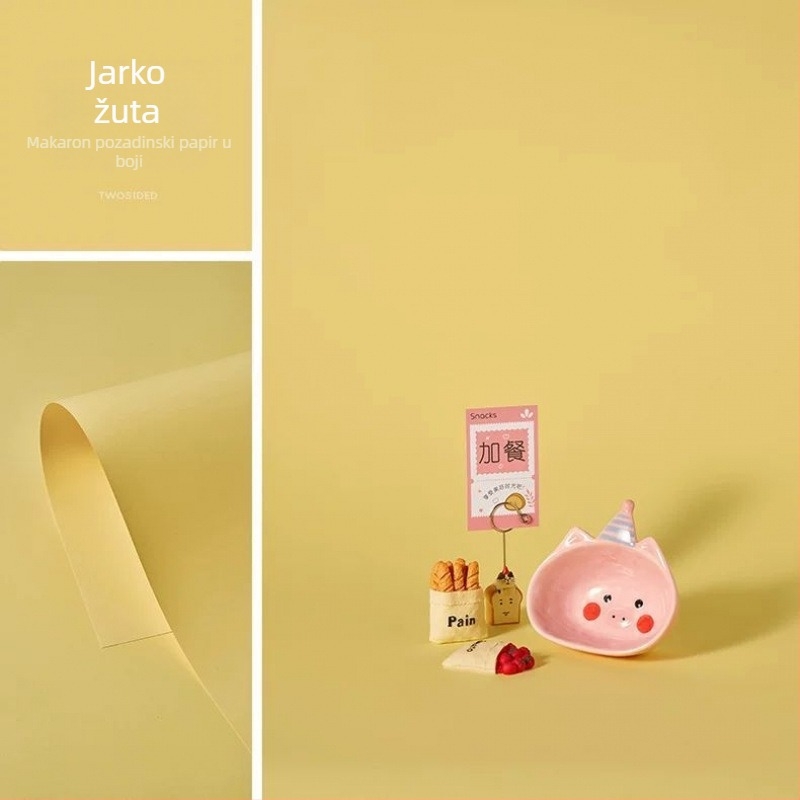 Fotografski pozadinski papir za still life rekvizite s kartonskom podlogom (na skladištu)