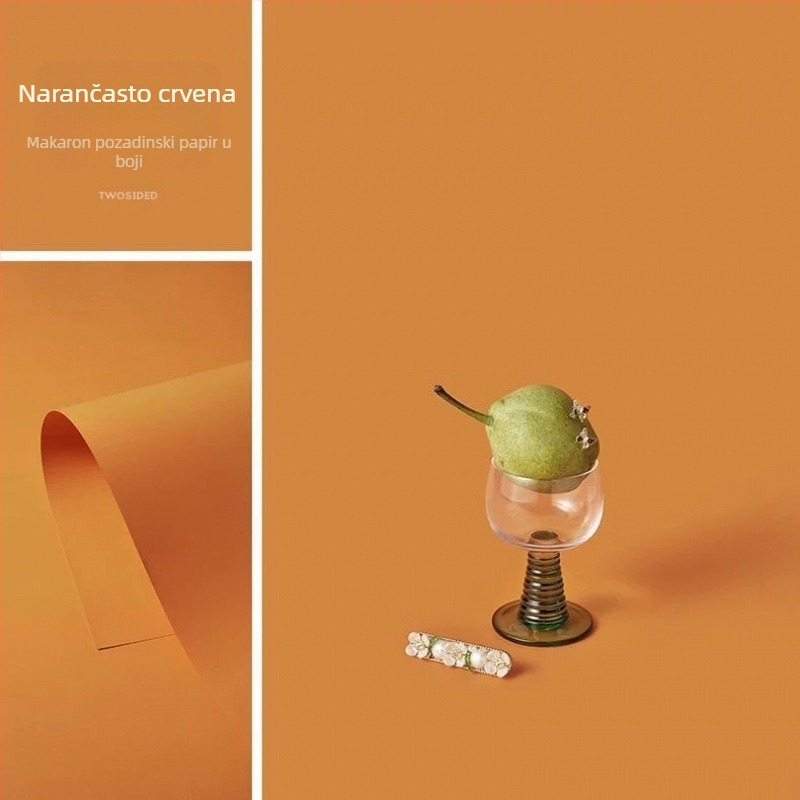 Fotografski pozadinski papir za still life rekvizite s kartonskom podlogom (na skladištu)