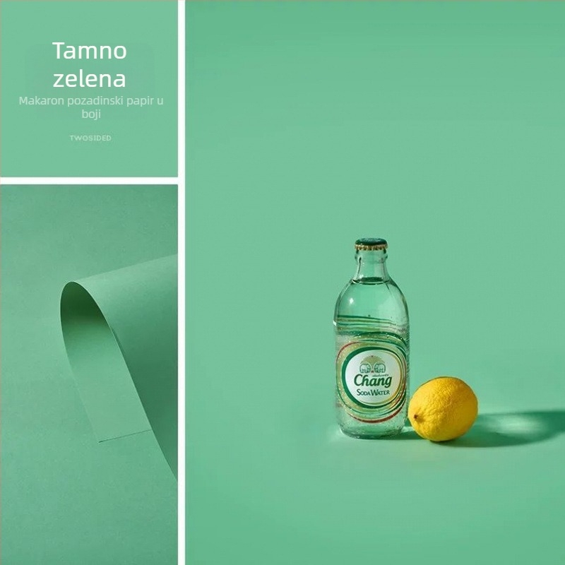 Fotografski pozadinski papir za still life rekvizite s kartonskom podlogom (na skladištu)