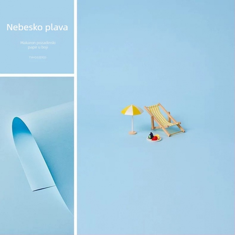 Fotografski pozadinski papir za still life rekvizite s kartonskom podlogom (na skladištu)