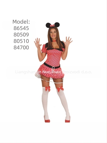 Cosplay kostim set, Unisex za igre/uloge, Poliester 95%+, ravna tkanina, Zimsko izdanje 2025, Uzrast 18–24