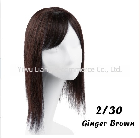 Perika za žene - Dugi ravni dio kose s 3D fringe, mehanička obrada, svileni vlakno visoke temperature, može se fenati i bojiti