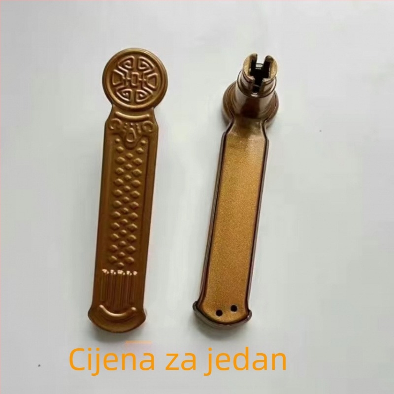 Kvaka za vrata spavaće sobe s protivkrađnim zaključavanjem, model 1, moderni minimalistički stil, uz pribor