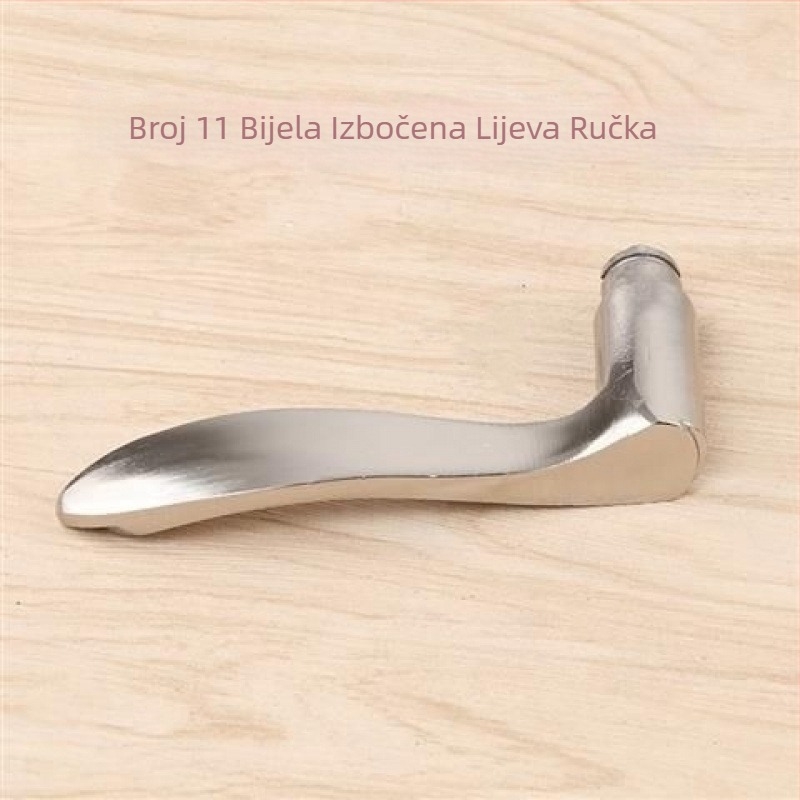 Kvaka za vrata spavaće sobe s protivkrađnim zaključavanjem, model 1, moderni minimalistički stil, uz pribor