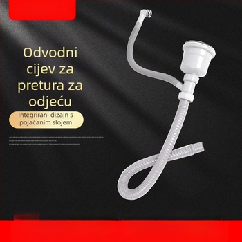 Set odvoda za kuhinjski sudoper od nehrđajućeg čelika s funkcijom neutralizacije mirisa, model 042, 200 g