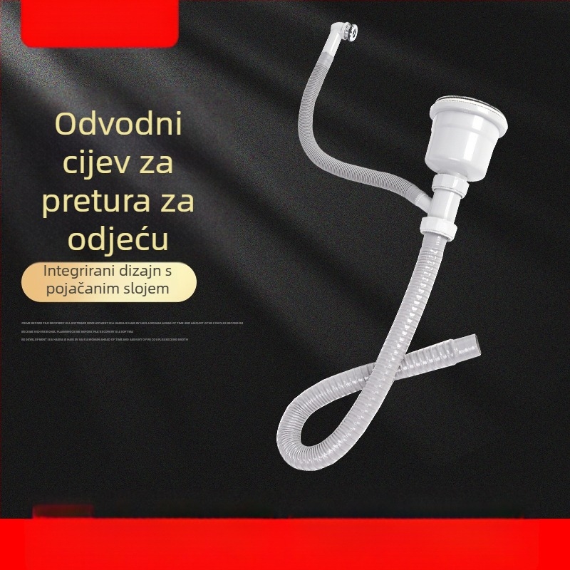 Set odvoda za kuhinjski sudoper od nehrđajućeg čelika s funkcijom neutralizacije mirisa, model 042, 200 g