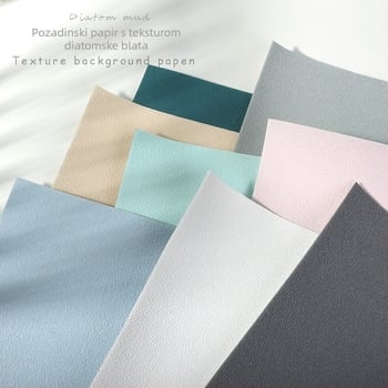 Pozadinski papir s teksturom diatomske gline za fotografiranje proizvoda — Lu Xin, Tip: pozadinski papir, Uključena tava