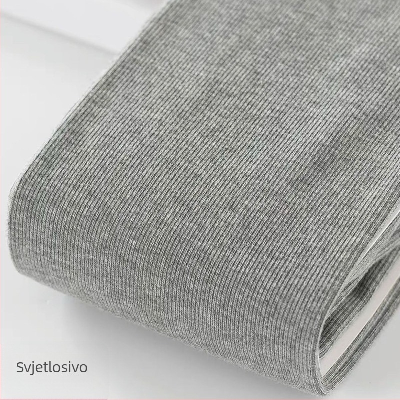 Ženske jesenske tajice s visokim strukom, prozračna Spandex mješavina, duljina 9/10, srednja debljina, labavi kroj