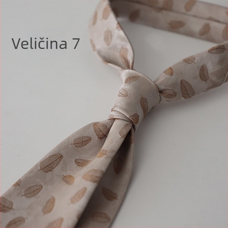 Muška kravata Arrow stil; Jacquard tkanina; poliesterska vlakna; poliester podstava