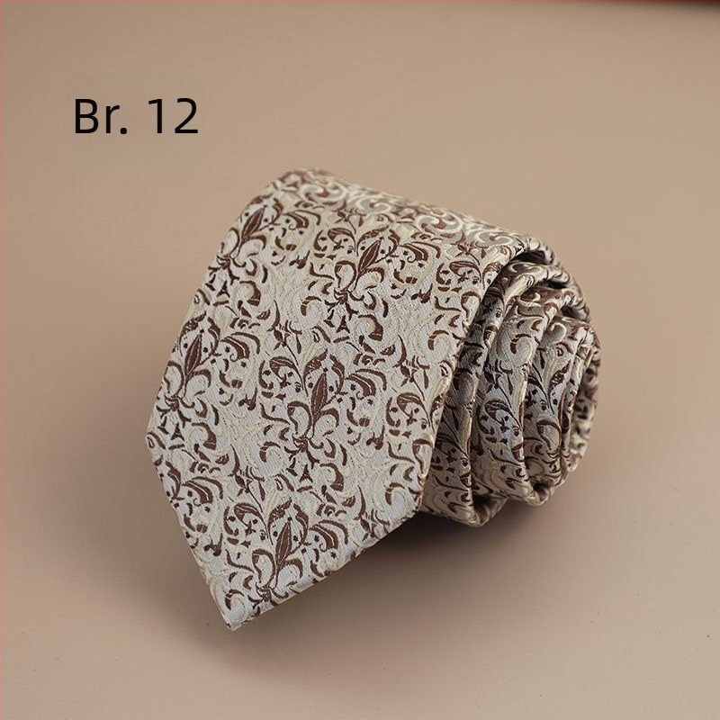 Muška kravata Arrow stil; Jacquard tkanina; poliesterska vlakna; poliester podstava