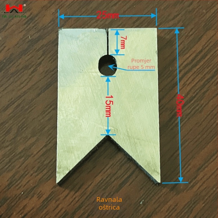 Pribor za mašinu za ugaone rubove – Aluminijska glava, Ball Lock, Model TJ-40, Stil Wind