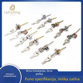 Cilindar za zaključavanje za unutarnja vrata, bakar/cink, moderan minimalistički stil, Ju jia