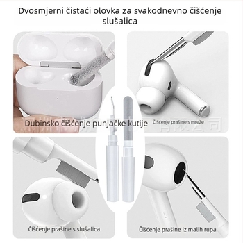 AirPods 4 silikonska zaštitna futrola, univerzalna, potpuna zaštita, ubrizgano oblikovanje
