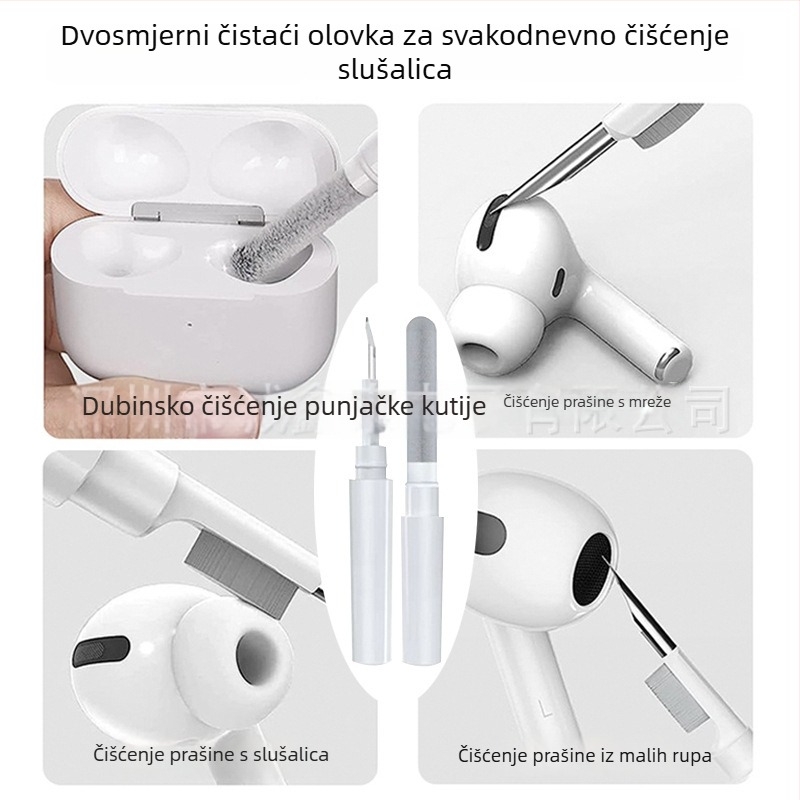 AirPods 4 silikonska zaštitna futrola, univerzalna, potpuna zaštita, ubrizgano oblikovanje