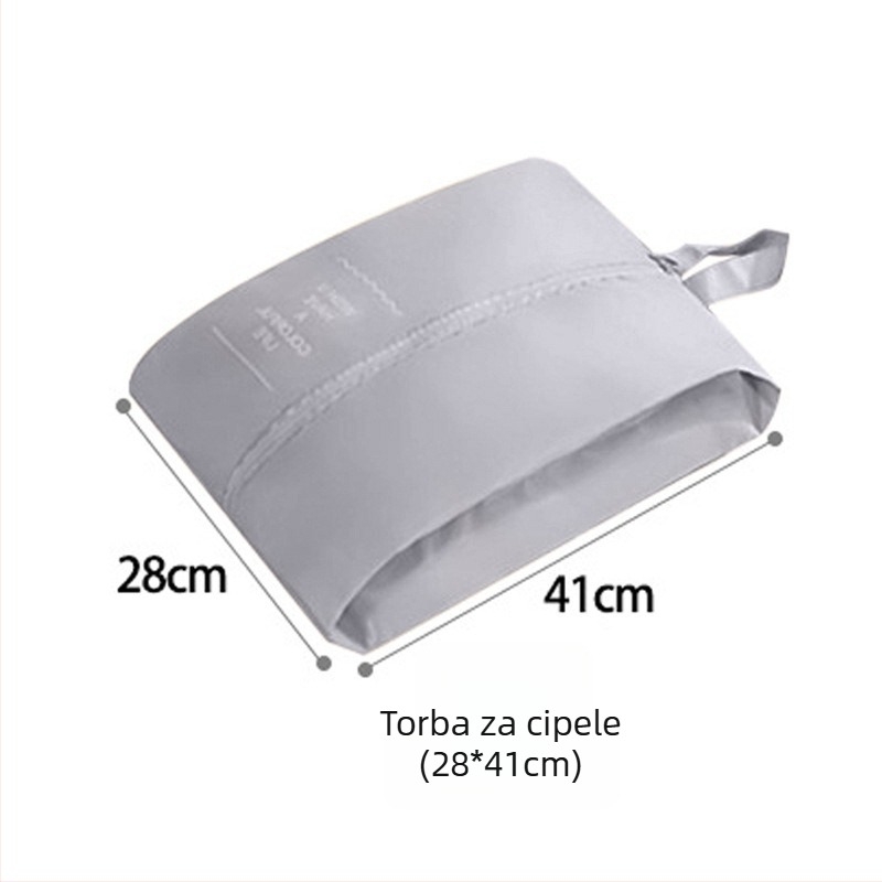 Putni organizator za odlaganje odjeće, prijenosna torba za prtljagu, proširiva, vodootporna, velika kapaciteta, sedmeročlani set