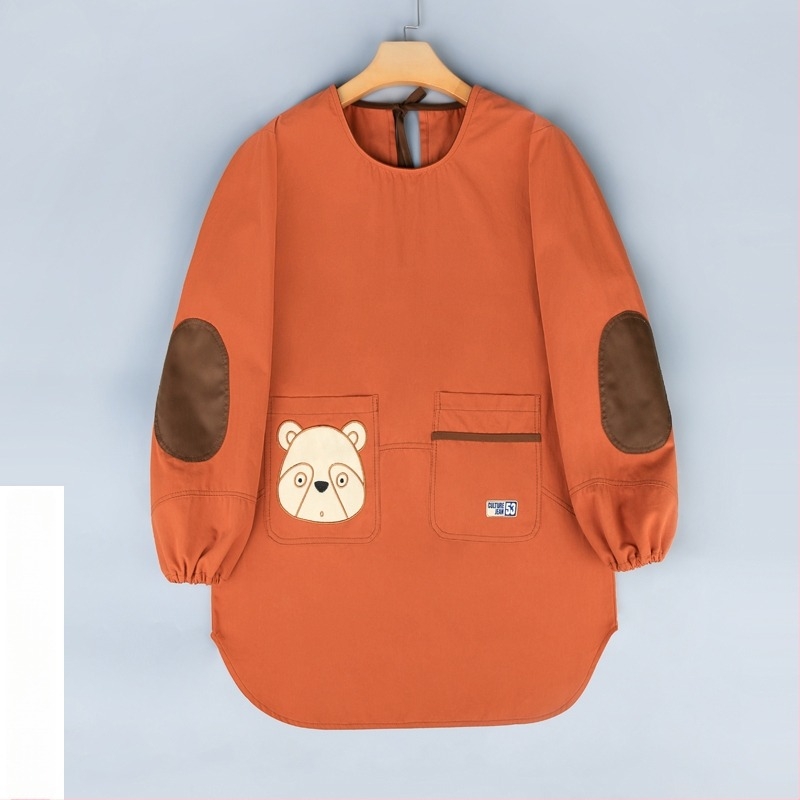 Pregača s dugim rukavima za kuhinju kod kuće — vodootporna, otporna na ulje, prozračna, tanka