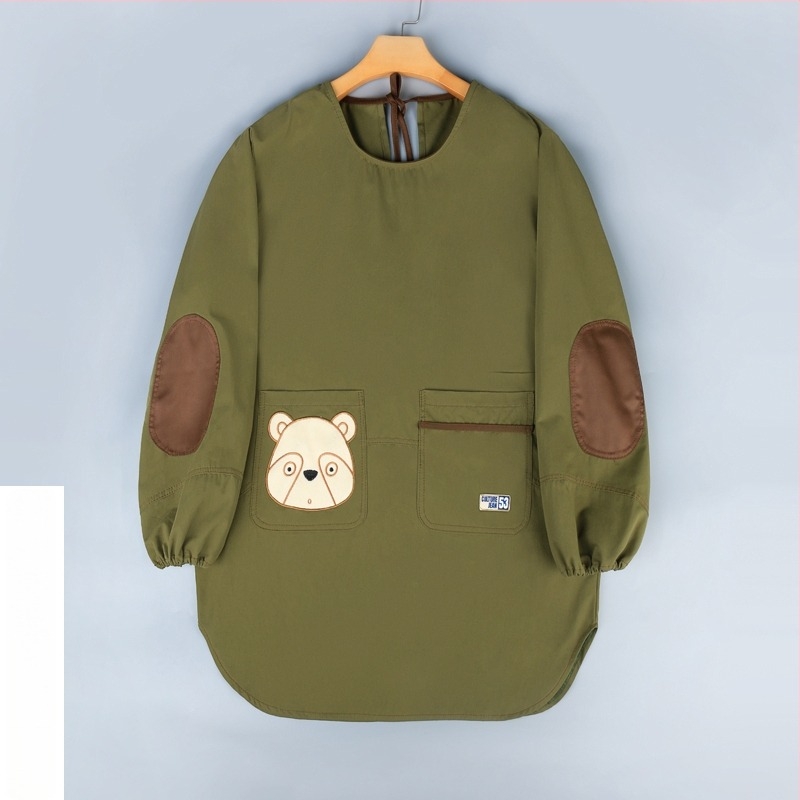 Pregača s dugim rukavima za kuhinju kod kuće — vodootporna, otporna na ulje, prozračna, tanka