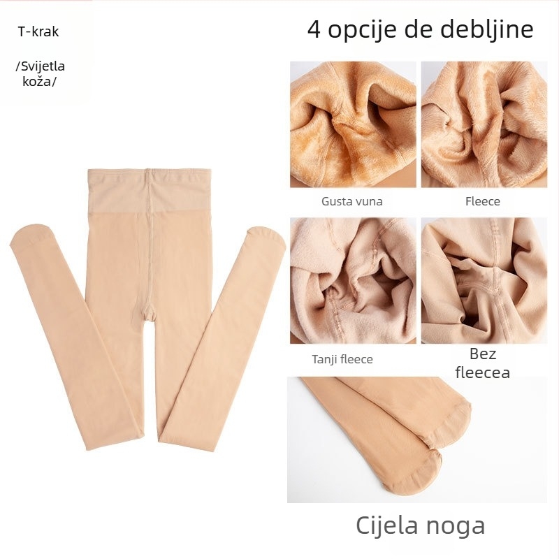 Najlon čarape s jedinstvenim uzorkom, bikini predu, debeli, seksi stil