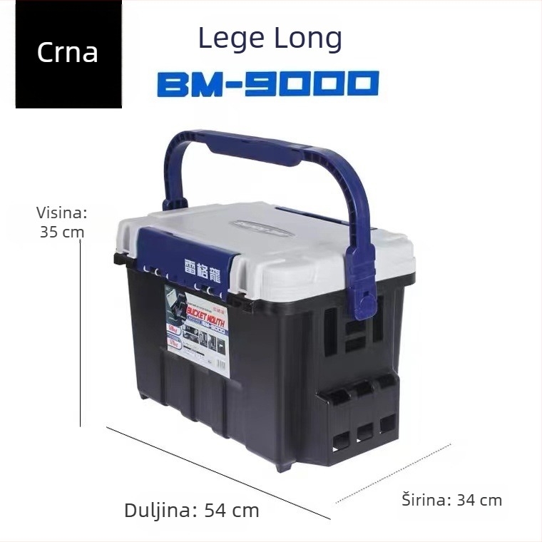 Reglon Mingbang 9000 višenamjenska kutija za ribolov za morski ribolov, prijenosni pribor