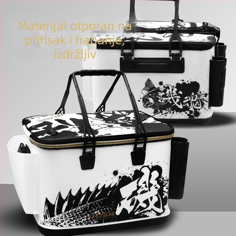 Kofa za ribolov s kutijom za ribu i spremištem – lagana, višenamjenska za morski ribolov