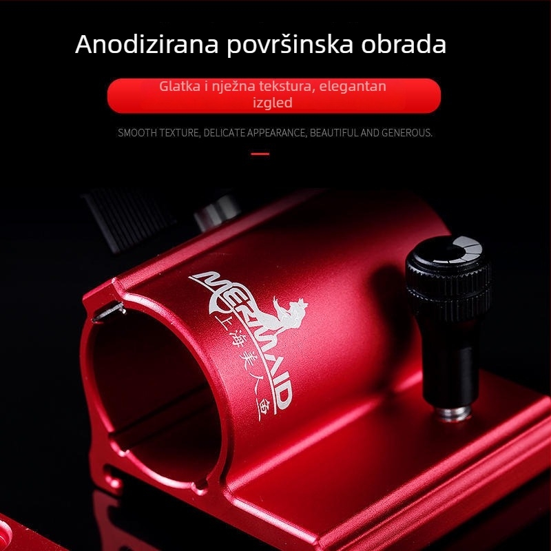 Mermaid pribor za kutiju za ribolov, stolica za ribolov i nosač kišobrana, od magnezijsko-aluminijske legure, umetnuti tip
