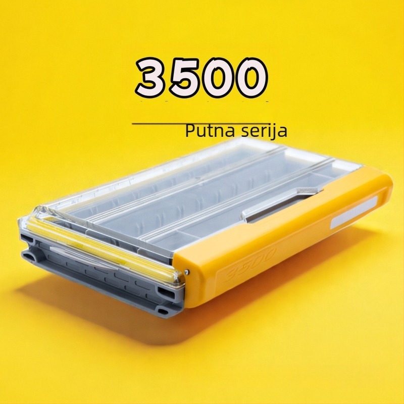 Crucian Carp 3500 kutija za mamce s vodonepropusnim skladištem za minnow i VIB mamce, ABS