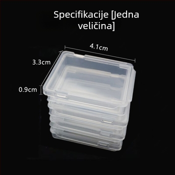 Plastična kutija za pohranu ribolovnih udica