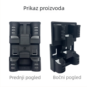 Višefunkcionalni držač štapa za ribolov s priborom za čašu i kantu