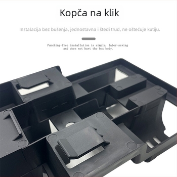Višefunkcionalni držač štapa za ribolov s priborom za čašu i kantu