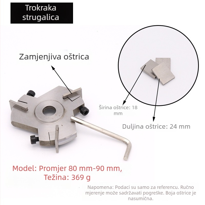 Alati za drvorez s kutnom brusilom – trokutni disk za rezbarenje korijena i dekoriranje čajnih stolova