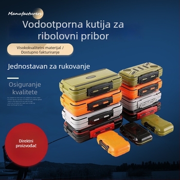 Višenamjenska vodootporna kutija za ribolovne potrepštine, pretinac za varalice i skladište za ribolov na obali