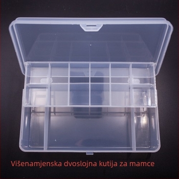 Dvostruka kutija za mamce i ribolovnu opremu