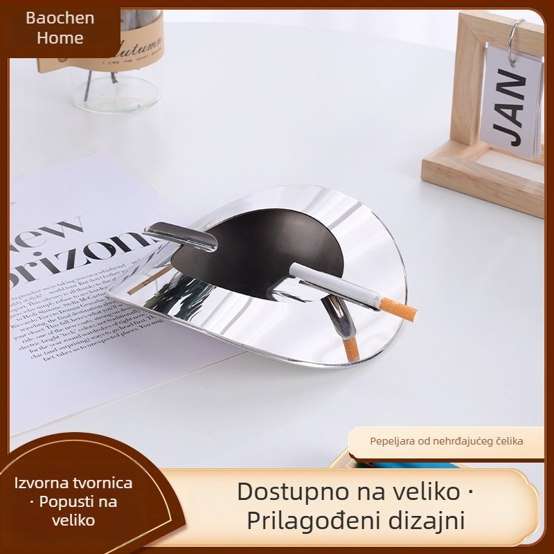 Metalna stolna pepeljara – moderan dekorativni dodatak radnom stolu