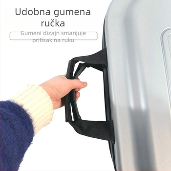 Višenamjenska torba za pohranu od ojačane legure, može se nositi na leđima ili u ruci, tvrdi kućište za ribolovnu opremu, prijenosna vanjska kutija i torba za štapove