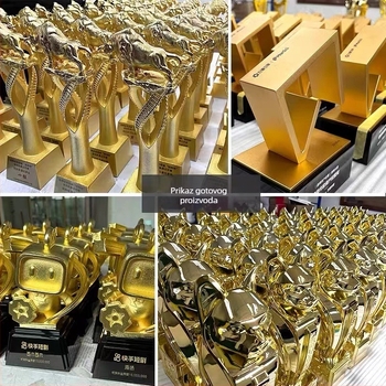 Prilagođene metalne figurice od cinkovog legura, 3D modeli i arhitekturni suveniri