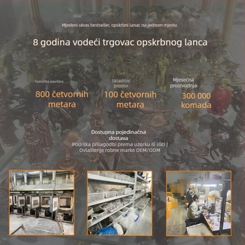 Mosazni stolni ukras s motivom Nautilusa, ručno izrađeni umjetnički komad