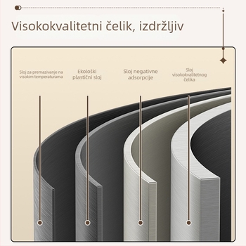 Zidni dekorativni perforirani panel za skrivanje cijevi plinskog bojlera i kuhinjsko skladištenje