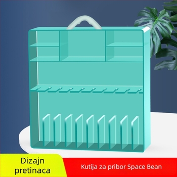 Space Beans set dodataka za ribolov – prijenosna kutija za pohranu, otporna na tlak, otporna na habanje, vodootporna, PP materijal