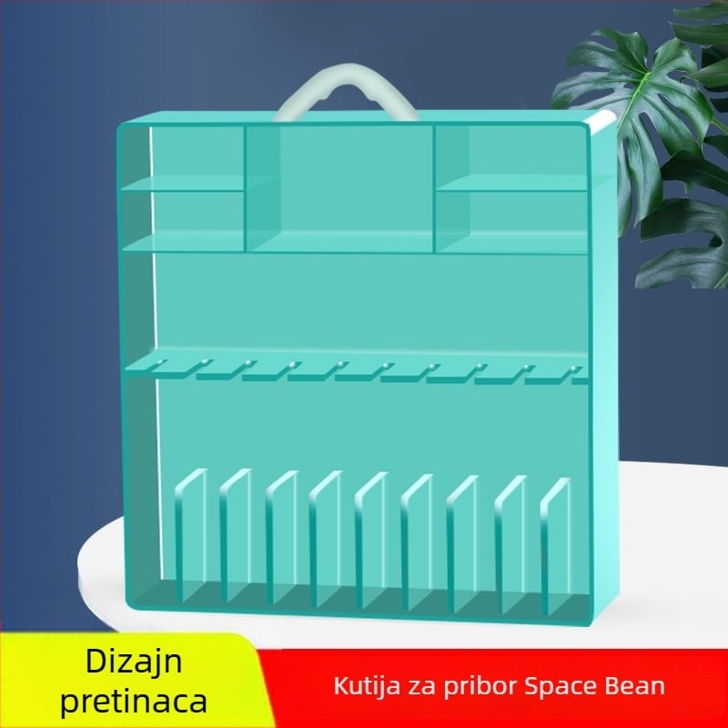 Space Beans set dodataka za ribolov – prijenosna kutija za pohranu, otporna na tlak, otporna na habanje, vodootporna, PP materijal