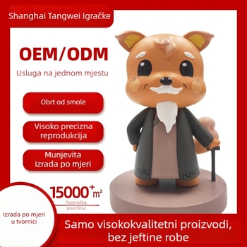 Prilagođena smolna figura za uređenje ureda