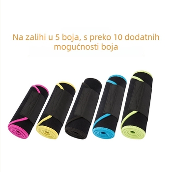 Fitness pojas za struk, prozračan, oblikuje tijelo i struk, mršavljenje, joga, podrška struka, lagan