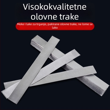 Komplet olovnih traka za pecanje – ultra tanke, mekane role