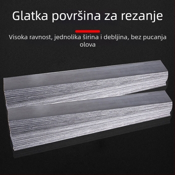 Komplet olovnih traka za pecanje – ultra tanke, mekane role