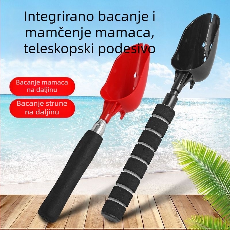 Proširiva žličica za hranjenje mamaca za duga bacanja